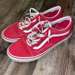 Red Vans Old Skool